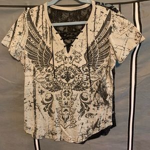 Woman’s Affliction Top EUC size Medium